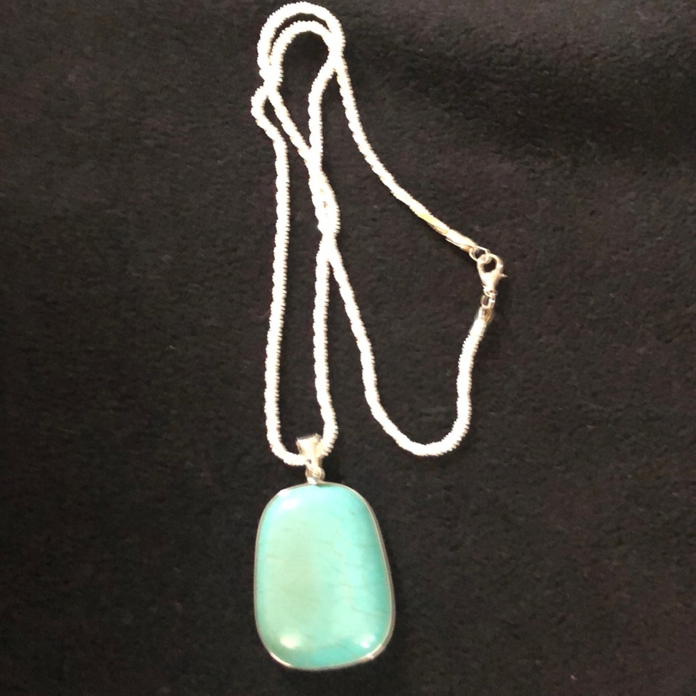 Faux Turquoise necklace